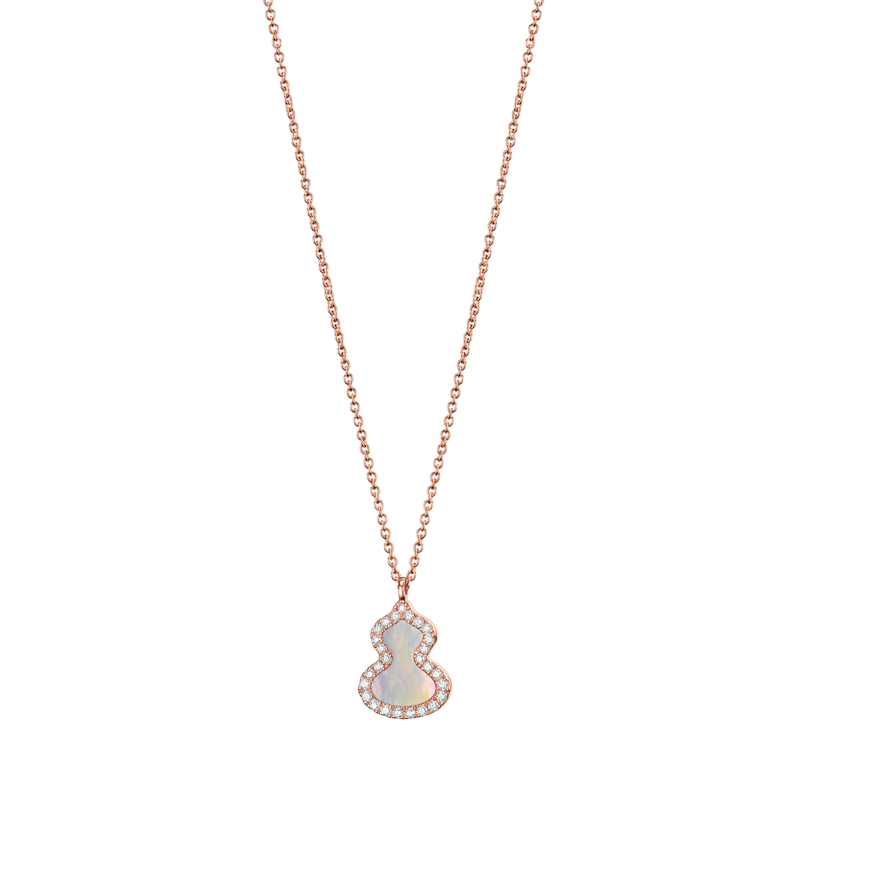 Pearl and rose gold necklace store